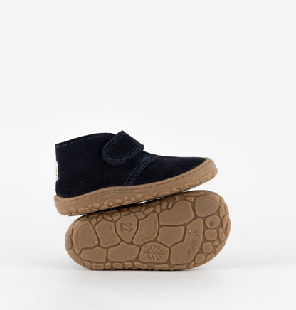 Victoria Barefoot - Botas bosco de camurça, Marinho