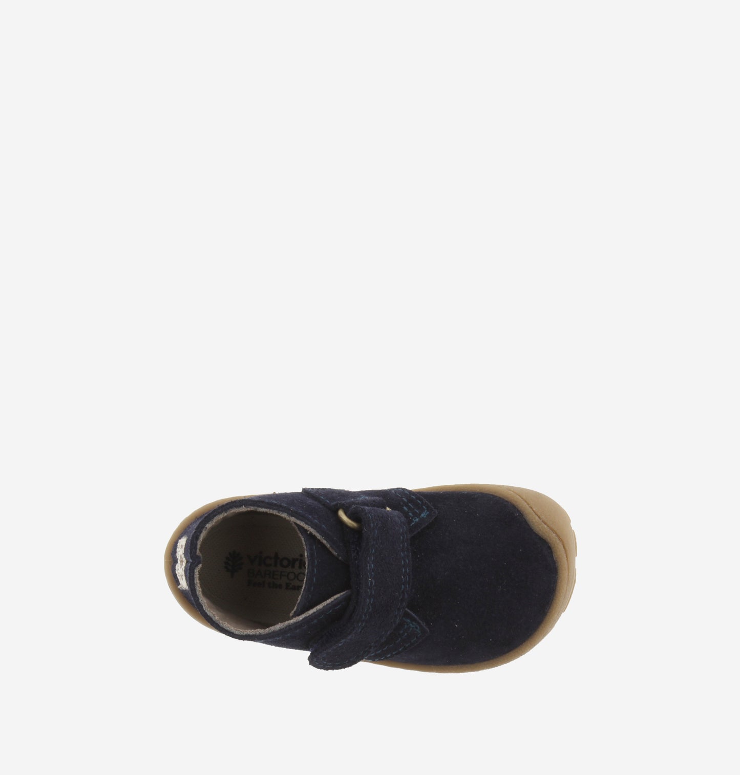 Victoria Barefoot - Botas bosco de camurça, Marinho