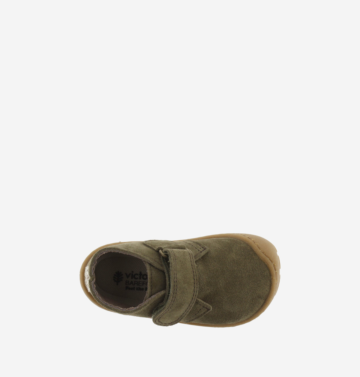 Victoria Barefoot - Botas bosco de camurça, Kaki