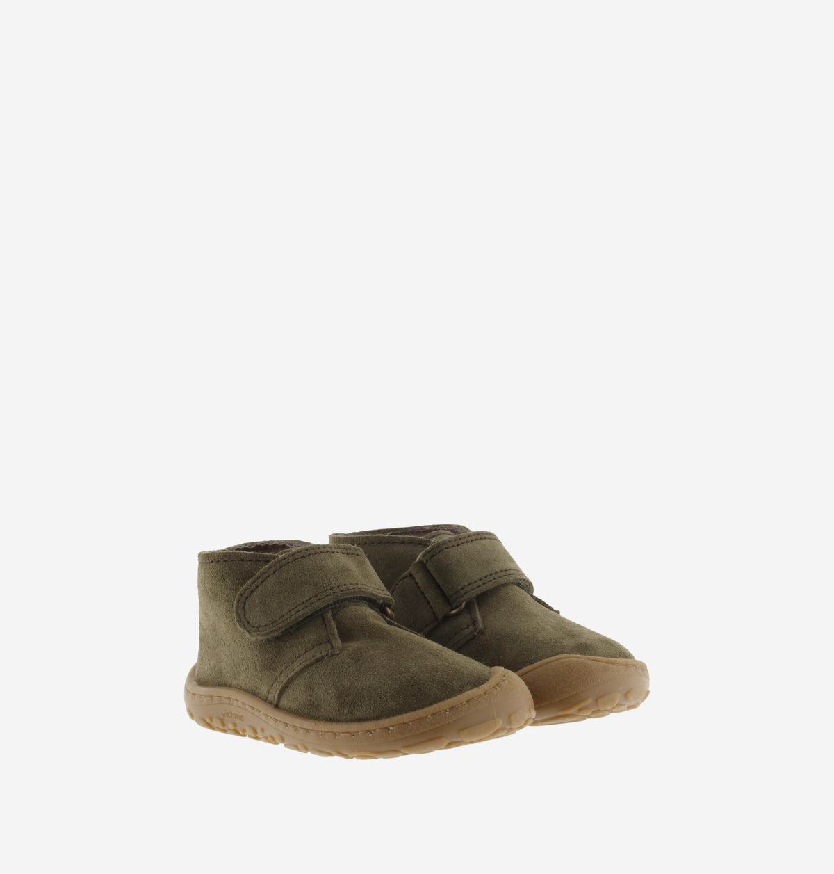Victoria Barefoot - Botas bosco de camurça, Kaki
