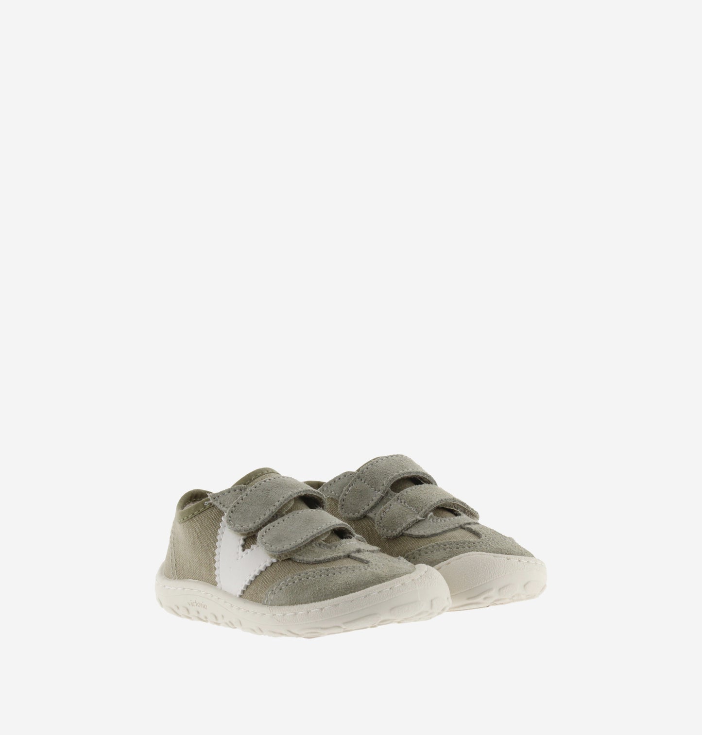 Victoria Barefoot - Sapatilhas Bosco Canvas, Kaki