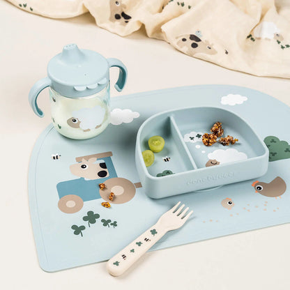 Copo de aprendizagem, Tiny farm Blue