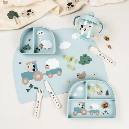 Copo de aprendizagem, Tiny farm Blue