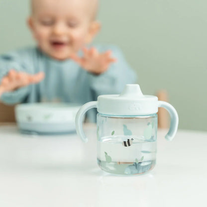 Foodie Conjunto de Refeição com ventosa, Tiny farm Blue