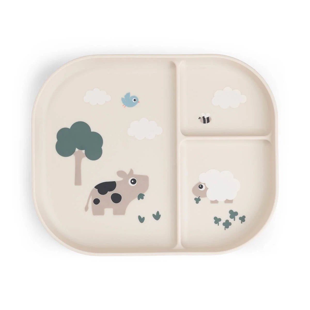 Foodie Prato com divisórias, Tiny farm Sand