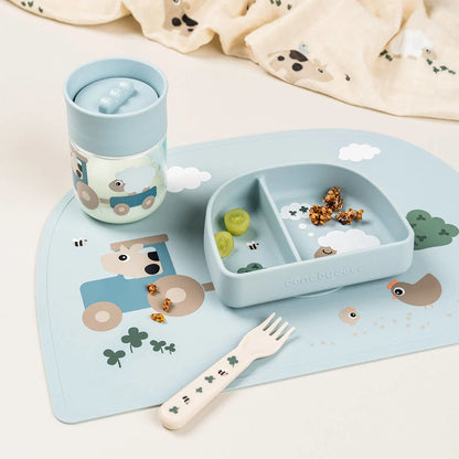 Copo de Aprendizagem 360º, Tiny farm Blue