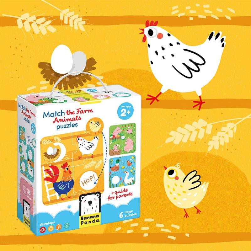 Match The Farm Animals Puzzles 2 Banana Panda Pitusca Match The Farm Animals Puzzles 2 Banana Panda Pitusca
