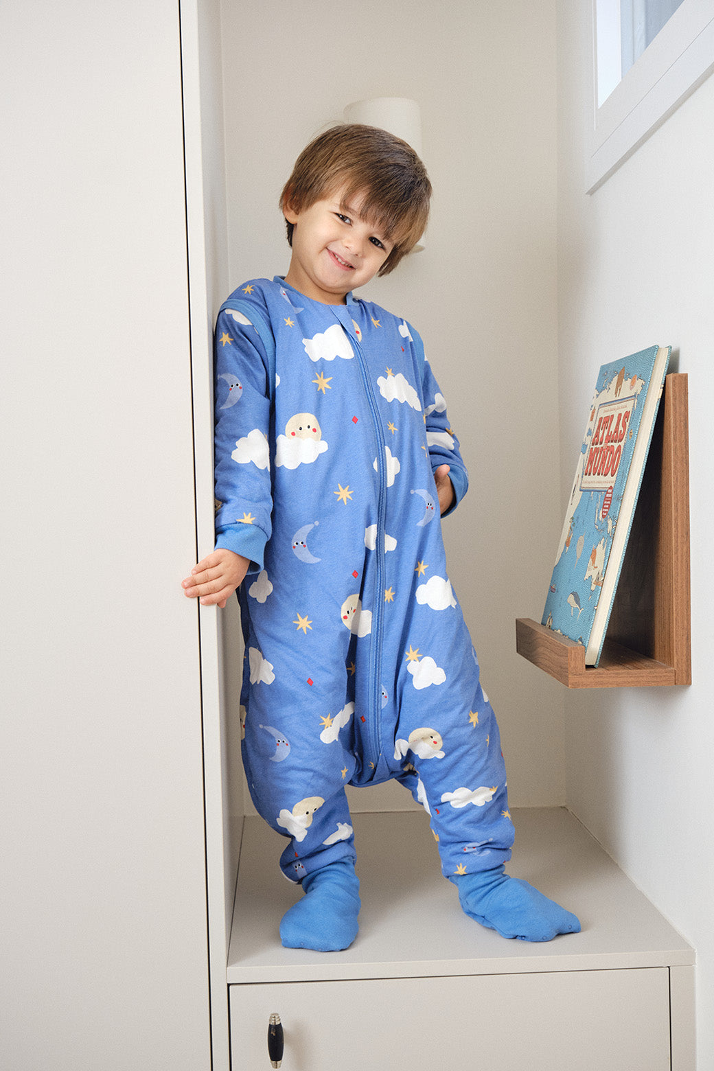 Saco de dormir com mangas e meias antiderrapantes Good Nignt TOG 1, Molis & Co