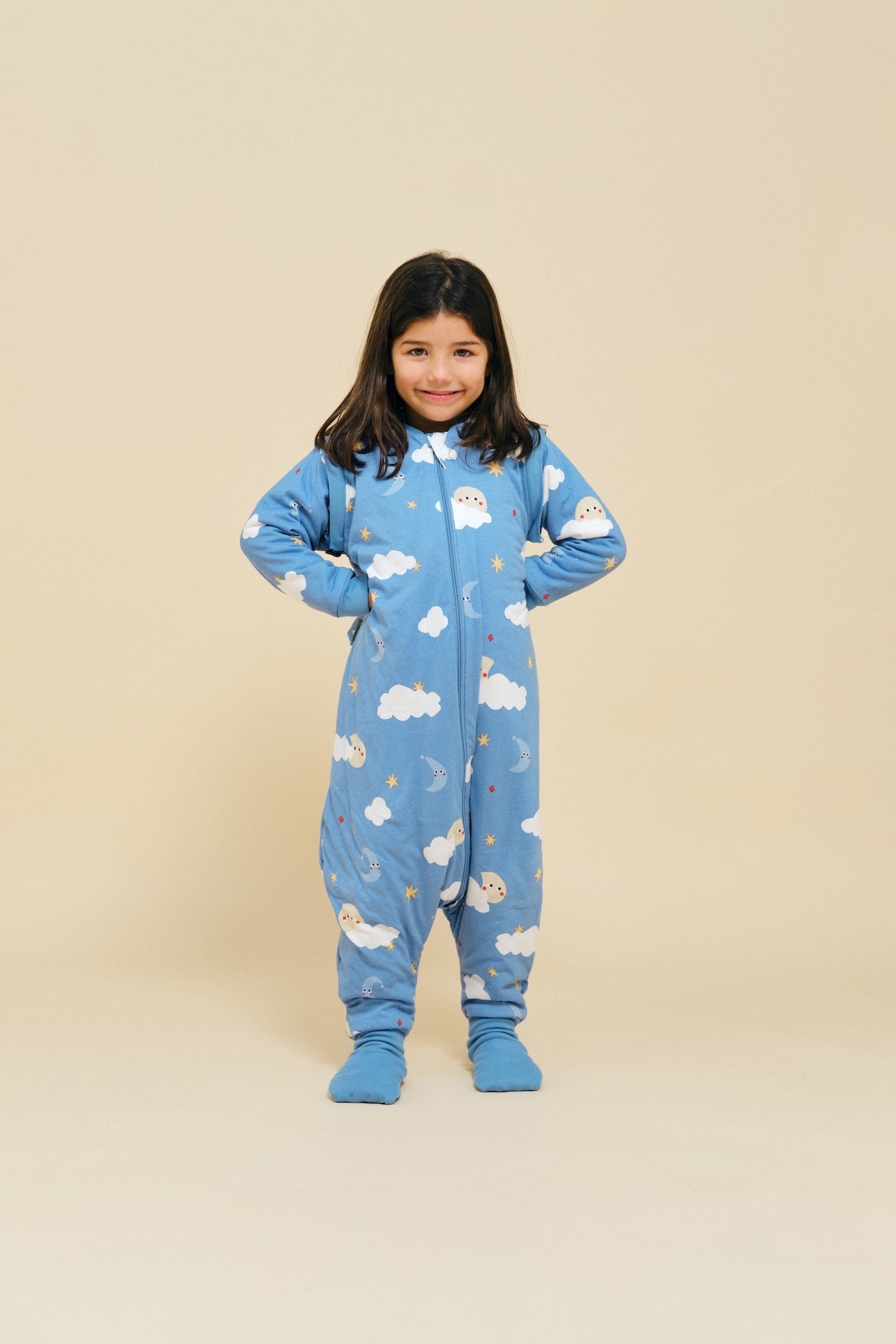 Saco de dormir com mangas e meias antiderrapantes Good Nignt TOG 1, Molis & Co