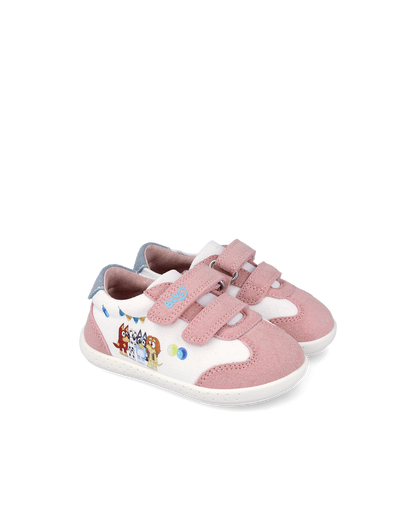 Garvalin Barefoot | Sapatilha Lona Bluey, Rosa