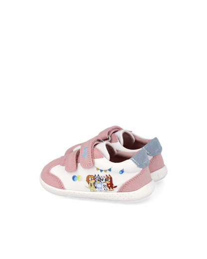 Garvalin Barefoot | Sapatilha Lona Bluey, Rosa