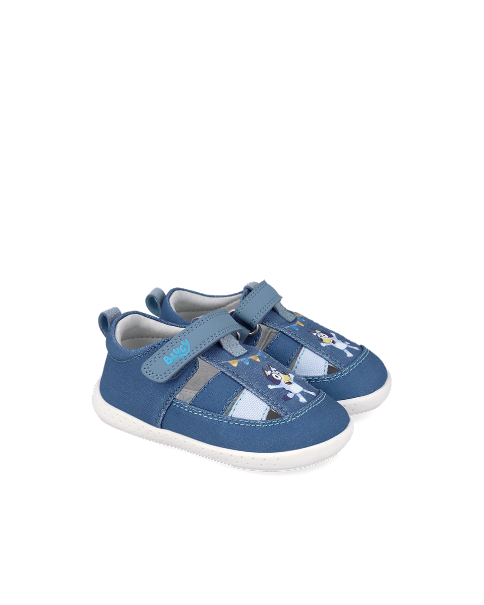Garvalin Barefoot | Sandália Bluey, Azul
