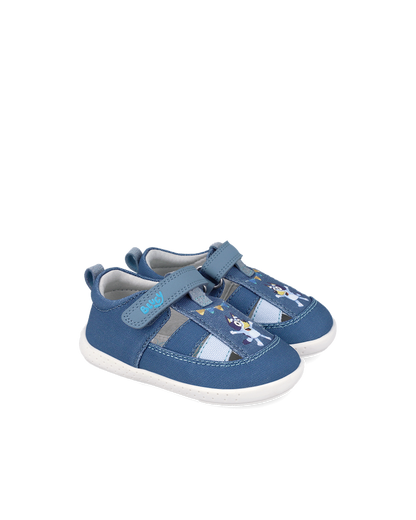 Garvalin Barefoot | Sandália Bluey, Azul
