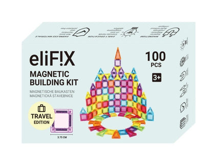 Magnetic Tiles 100 peças - Travel Kit