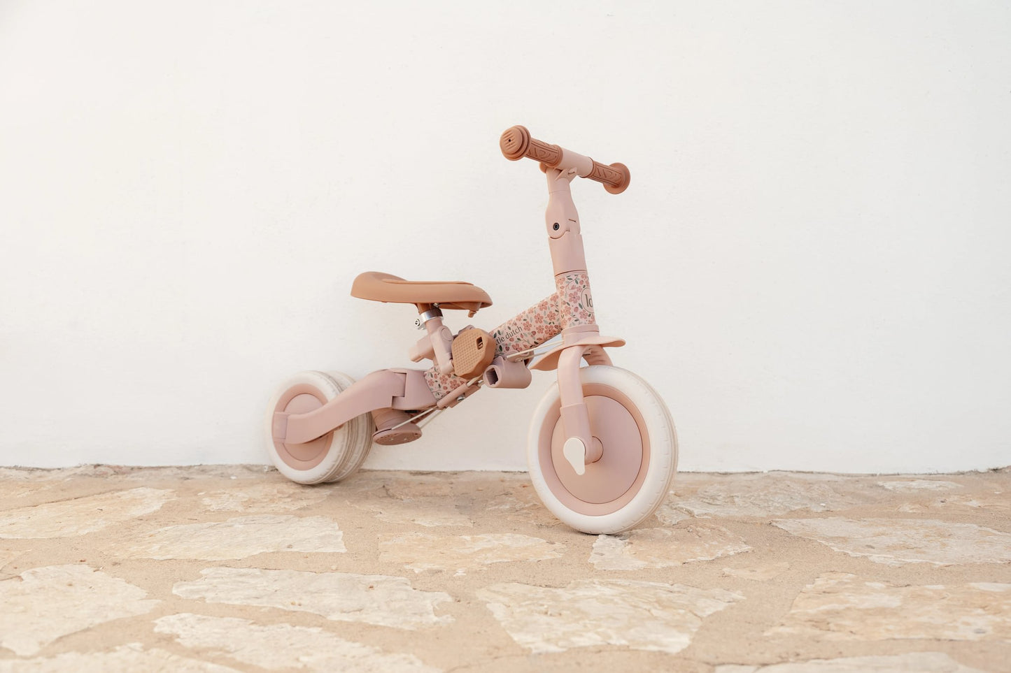 Triciclo Evolutivo 4 em 1, Fairy Floral - Pink
