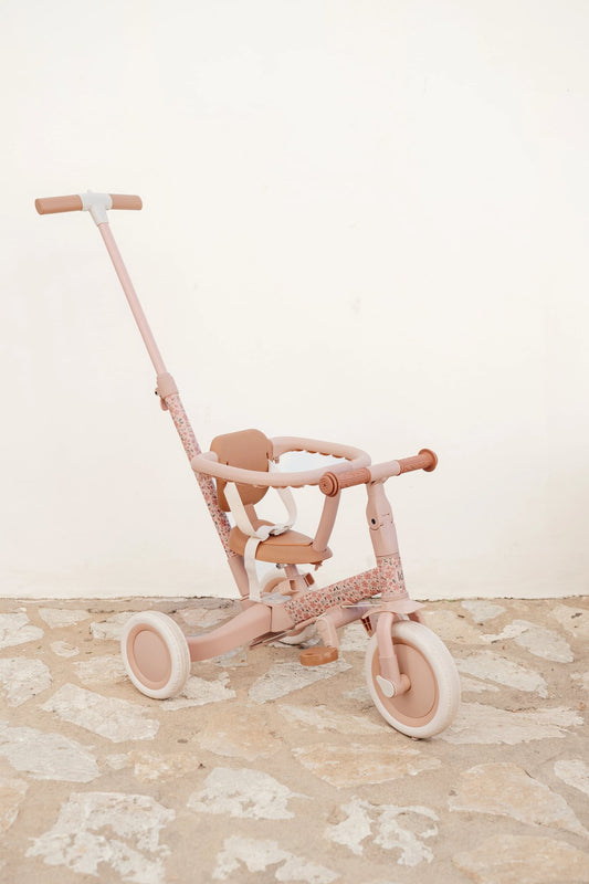Triciclo Evolutivo 4 em 1, Fairy Floral - Pink