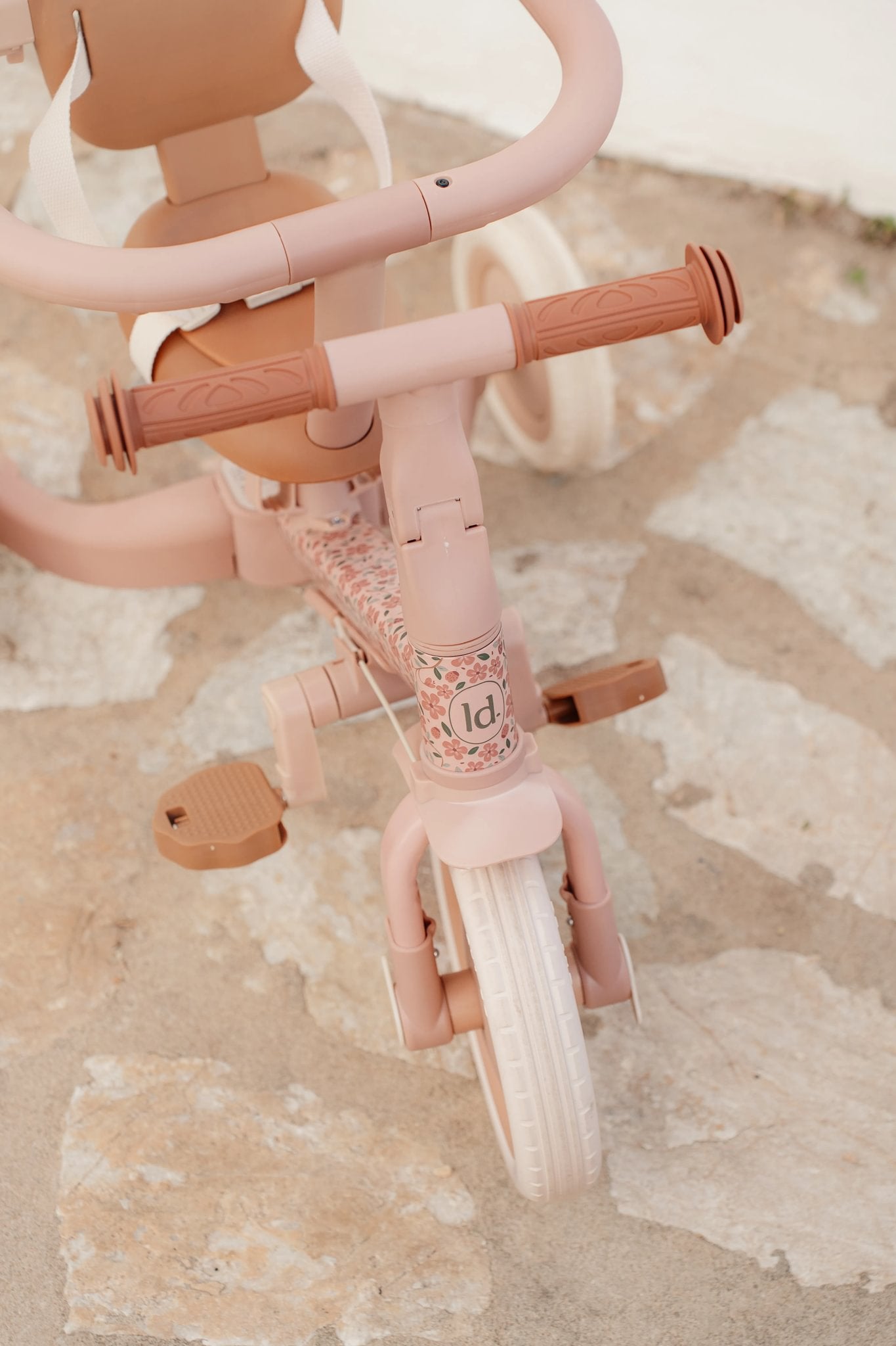 Triciclo Evolutivo 4 em 1, Fairy Floral - Pink