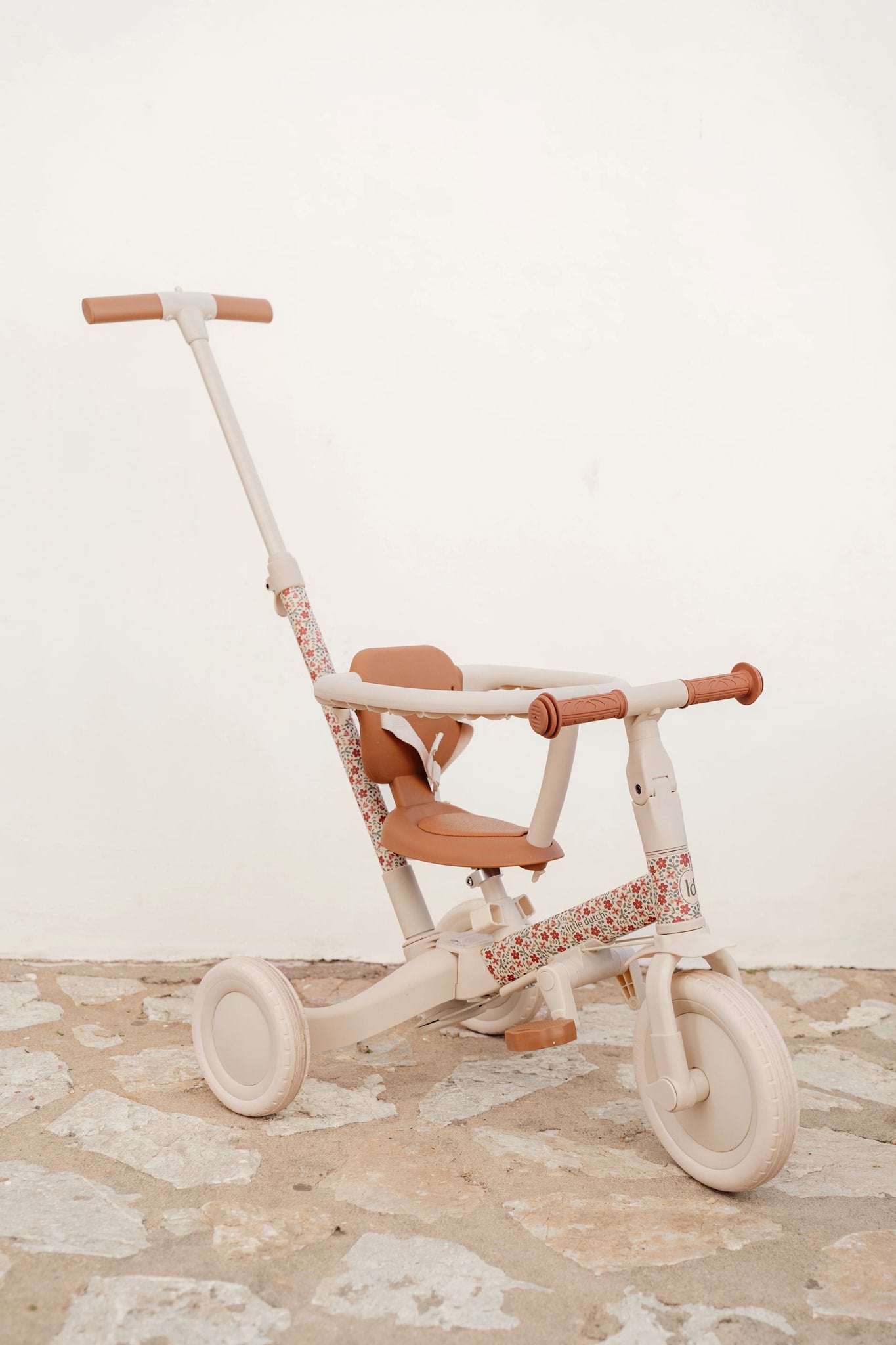 Triciclo Evolutivo 4 em 1, Sunny Flower - Off White