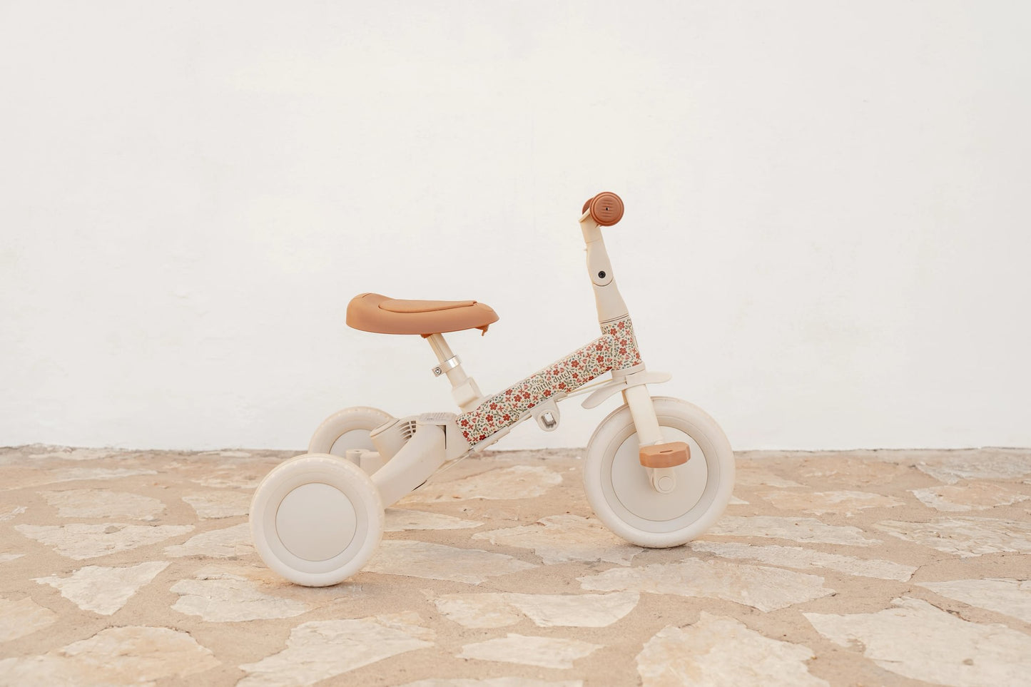 Triciclo Evolutivo 4 em 1, Sunny Flower - Off White