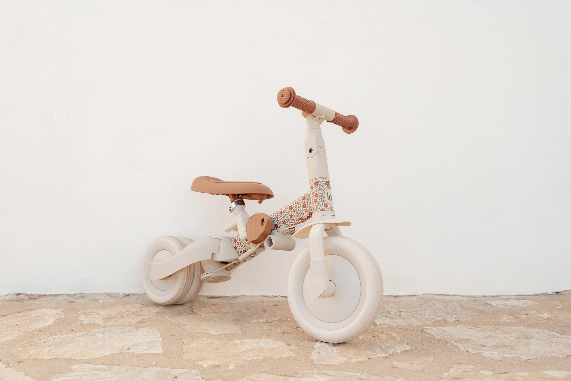 Triciclo Evolutivo 4 em 1, Sunny Flower - Off White