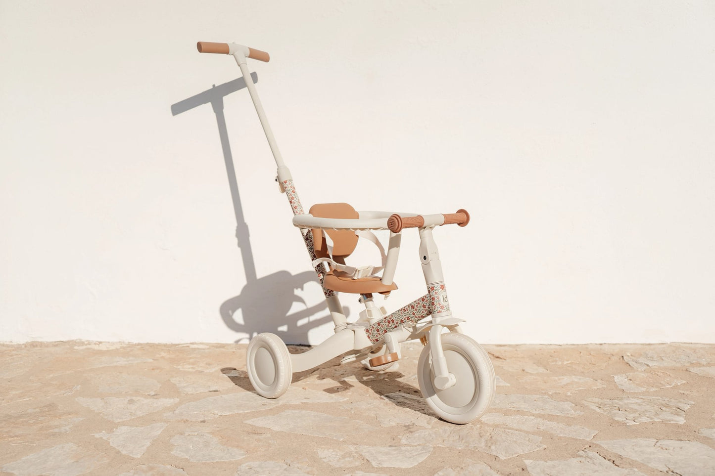 Triciclo Evolutivo 4 em 1, Sunny Flower - Off White