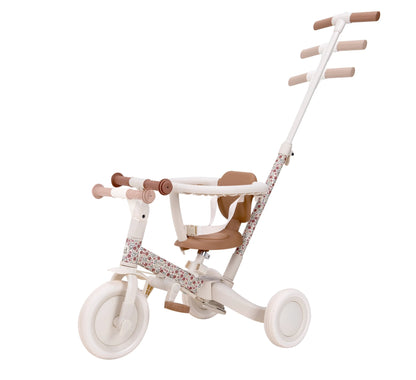 Triciclo Evolutivo 4 em 1, Sunny Flower - Off White