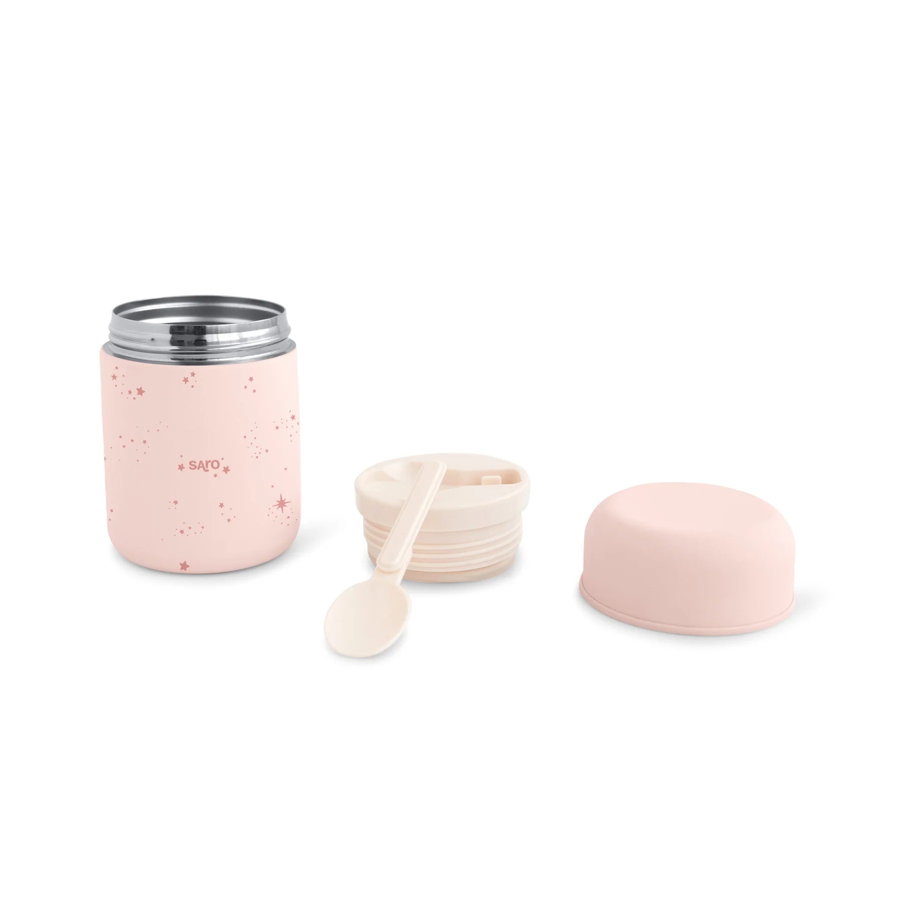 Termo para Sólidos 300 ml Rosa, Saro