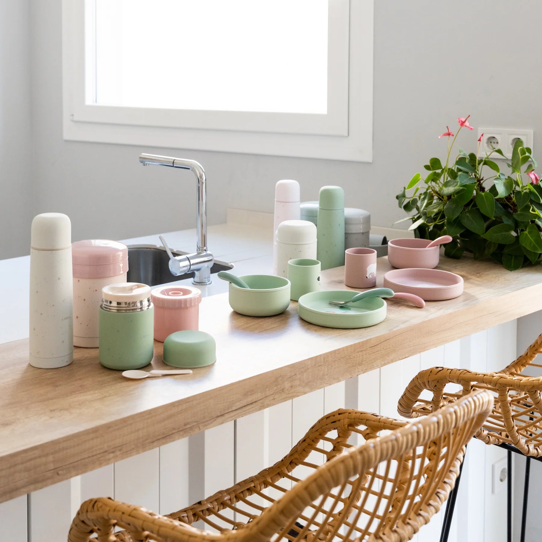 Termo para Líquidos Verde Menta 500 ml, Saro