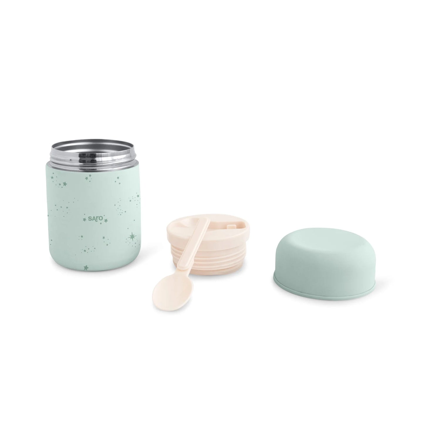 Termo para Sólidos 300 ml Verde Menta, Saro