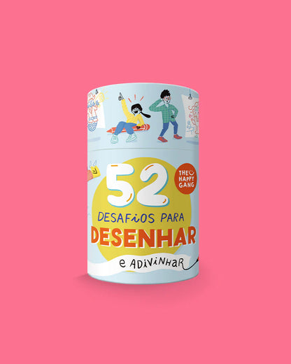 52 Desafios para Desenhar e Adivinhar 6+, The Happy Gang
