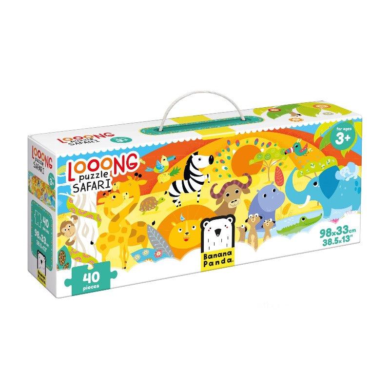 Looong Puzzle safari 3+ Banana Panda