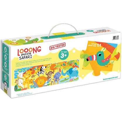 Looong Puzzle safari 3+ Banana Panda