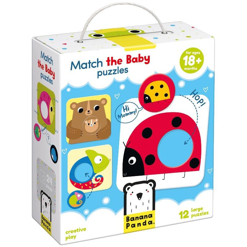 Match the baby puzzles 18m+ Banana Panda