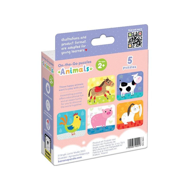 Ont-the-go puzzles Animals 2+ Banana Panda