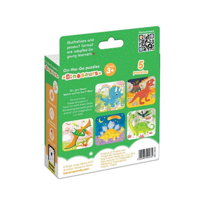 On-the-go puzzles Dinossaurs Banana Panda