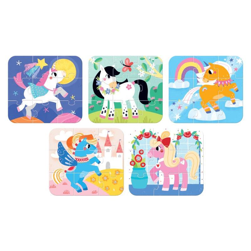 On-the-go puzzles Ponnies 3+ Banana Panda