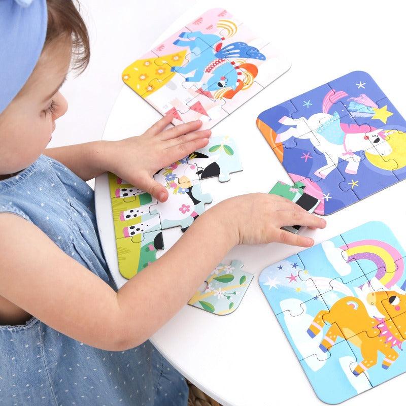 On-the-go puzzles Ponnies 3+ Banana Panda