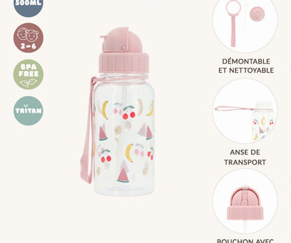 Garrafa Tritan Infantil, Fruits