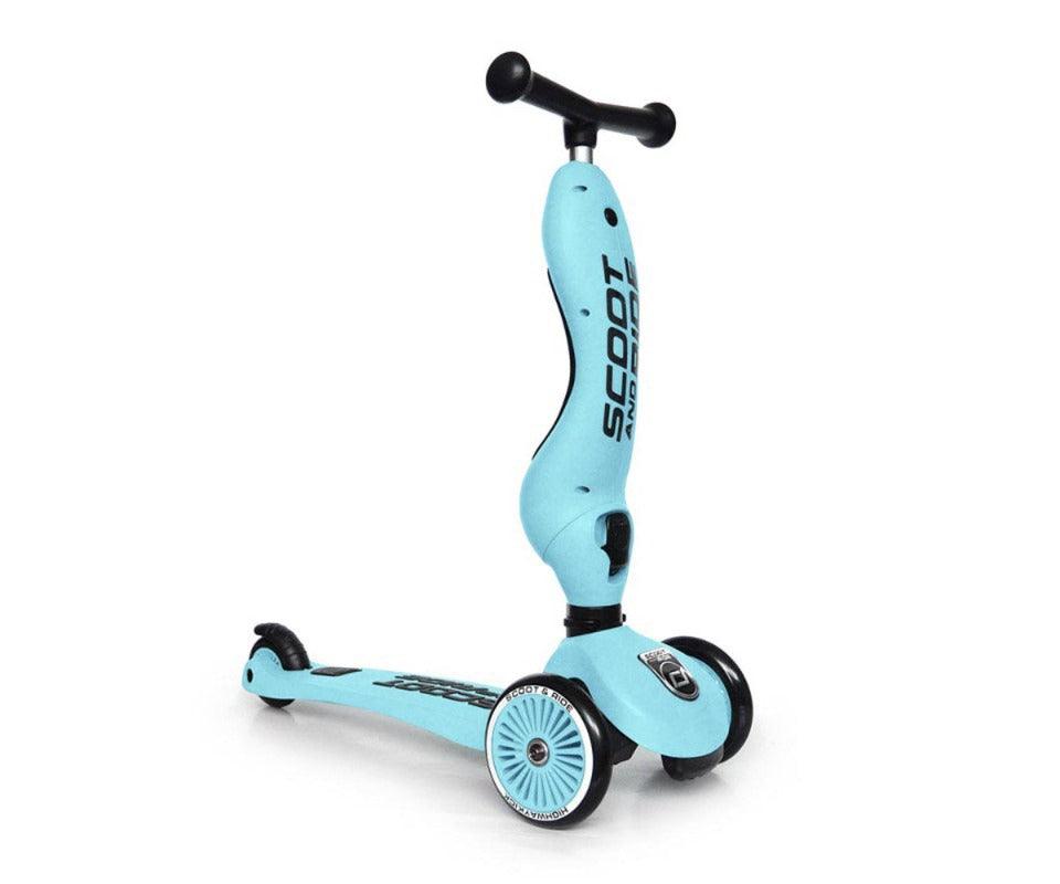 Scoot & Ride trotinete 2 em 1 blueberry