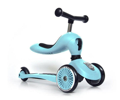 Scoot & Ride trotinete 2 em 1 blueberry