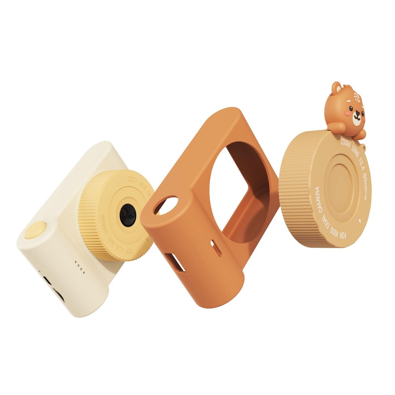 Máquina Fotográfica Infantil The Zoo Family – Urban Zoo Urso (The Bear)