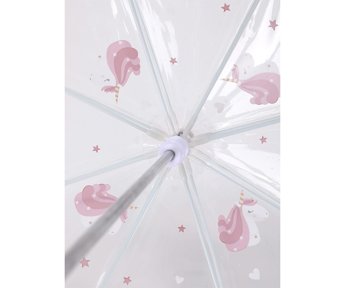 Chapéu de Chuva Transparente, Magical Unicorn