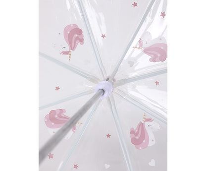 Chapéu de Chuva Transparente, Magical Unicorn