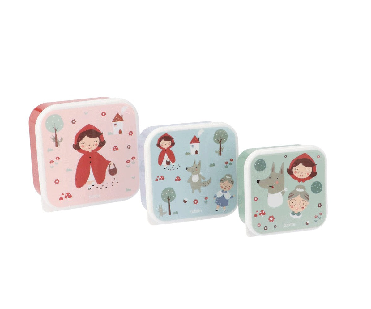 3 Caixas de snacks Little Red