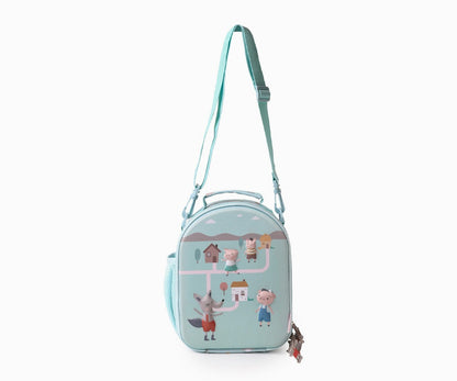 Lancheira Térmica 3D, The Three Little Pigs