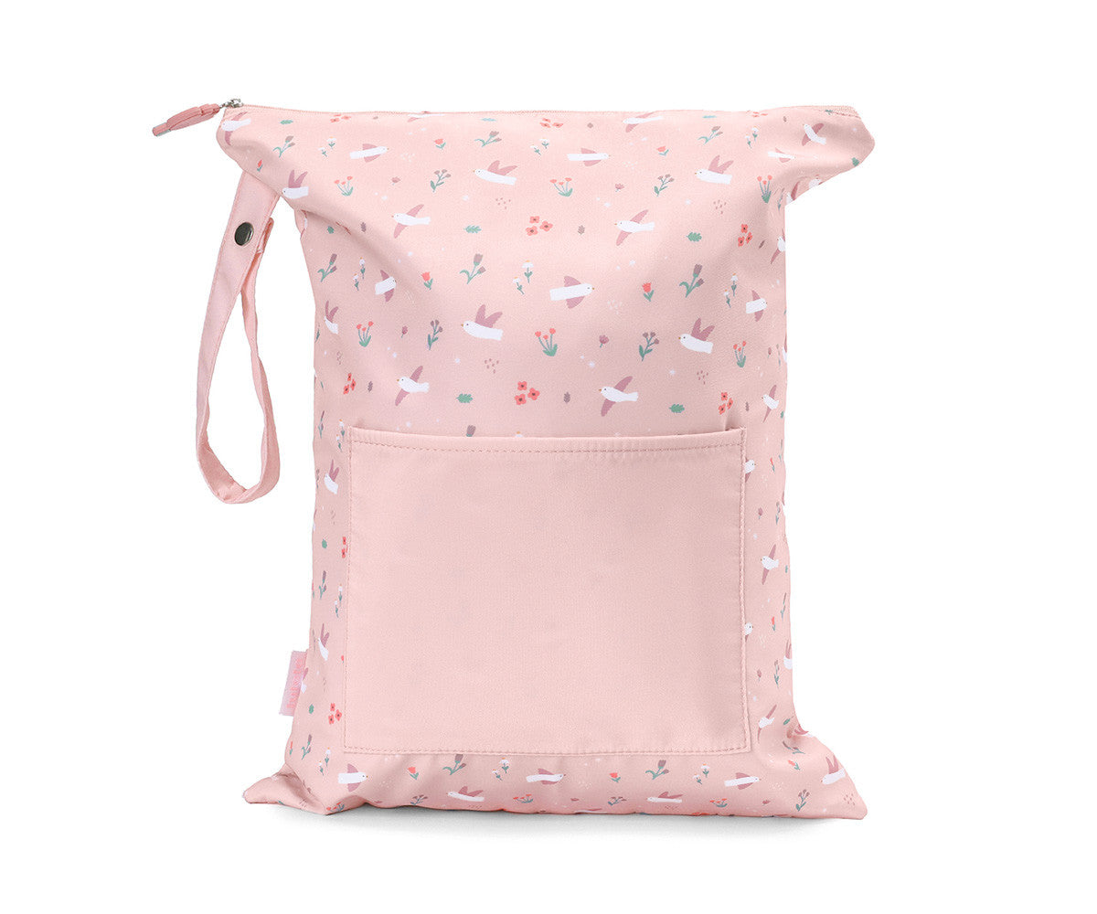 Bolsa Impermeável Infantil Personalizável, Blossom Birds