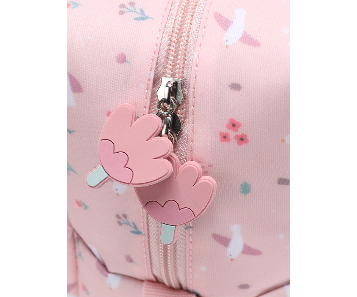 Lancheira Térmica Infantil Personalizável, Blossom Birds