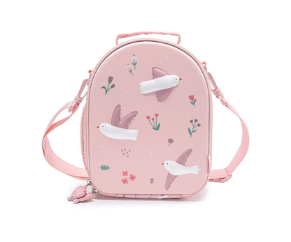 Lancheira Térmica 3D Personalizável, Blossom Birds