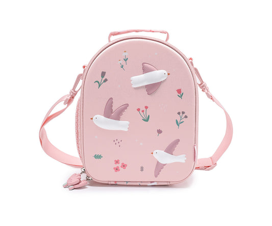 Lancheira Térmica 3D Personalizável, Blossom Birds