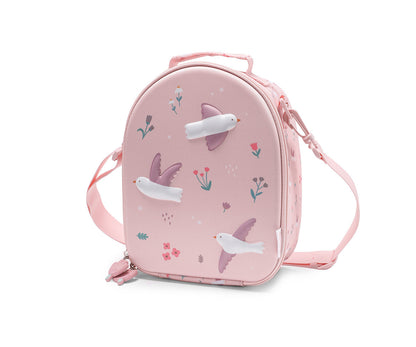 Lancheira Térmica 3D Personalizável, Blossom Birds